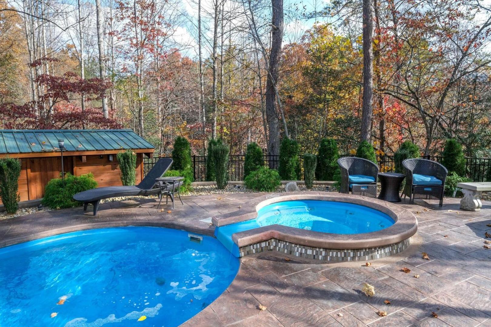 Pitter Patter Swimming Pool Ht Near D'Town Villa Gatlinburg Exterior foto